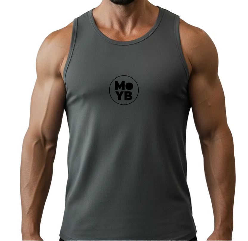 MoYB Mens Cool Vest - Charcoal Grey