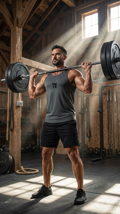 MoYB Mens Cool Vest - Charcoal Grey